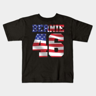 Bernie 46 President 2020 Kids T-Shirt